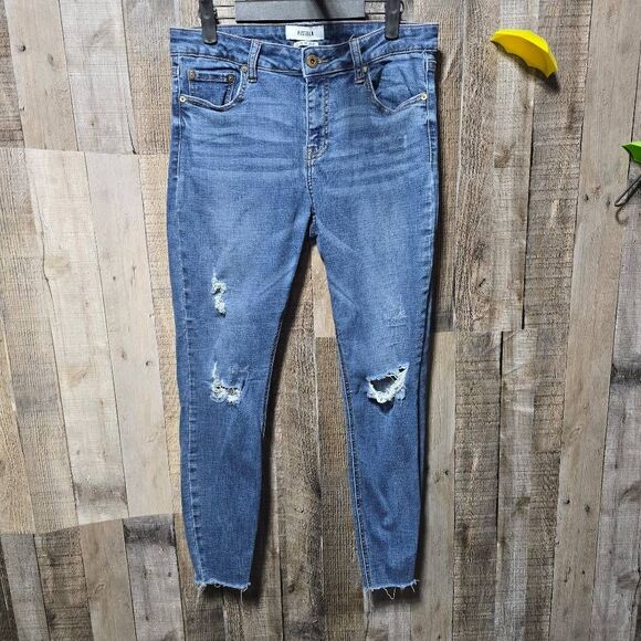 pistola Denim - PISTOLA Arielle Skinny Scissor Cut Hem Jeans